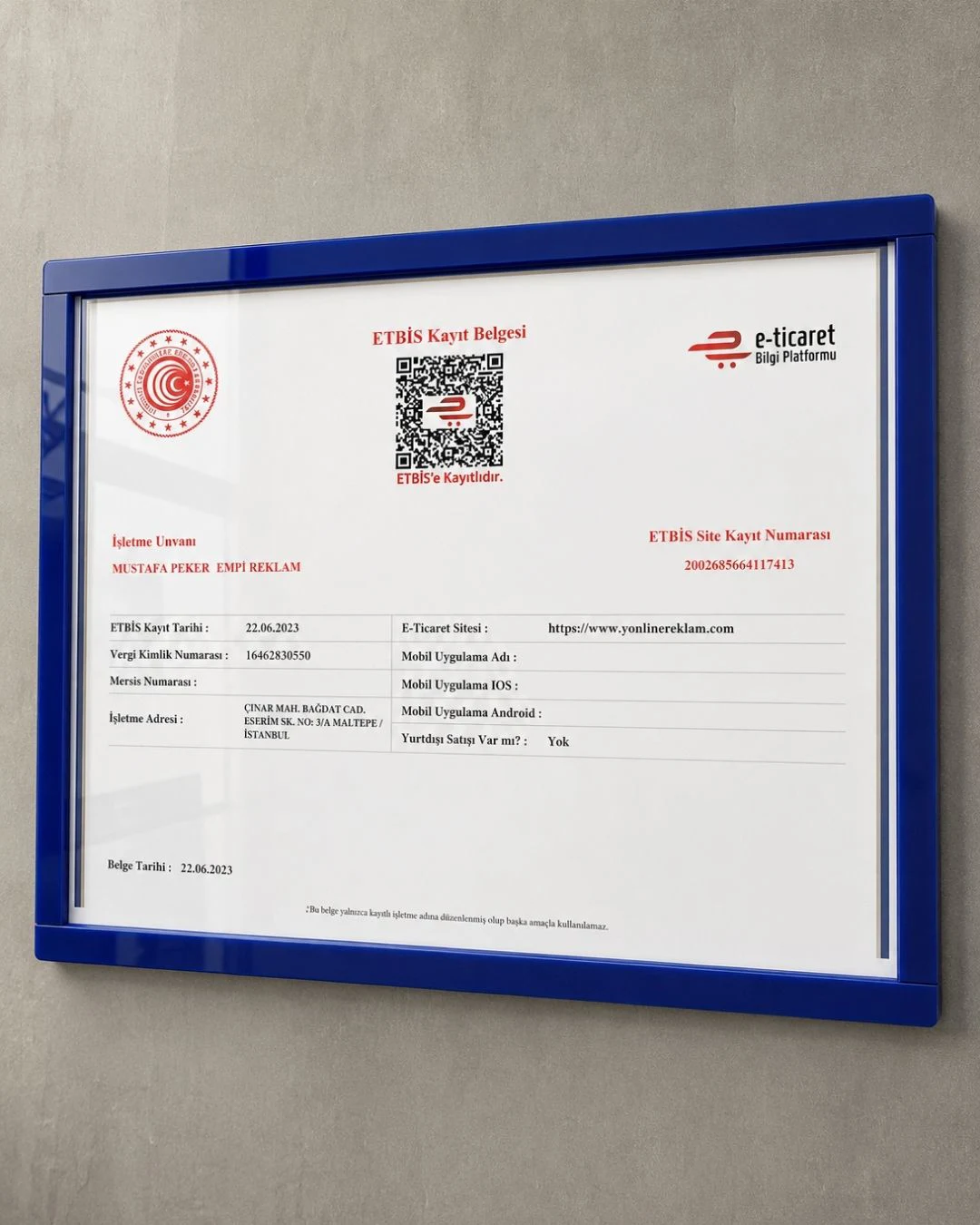 değiştirilebilir kapı isimliği